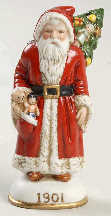 Memories of Santa Pelze Nicol From Germany - Boxed by Lenox-1