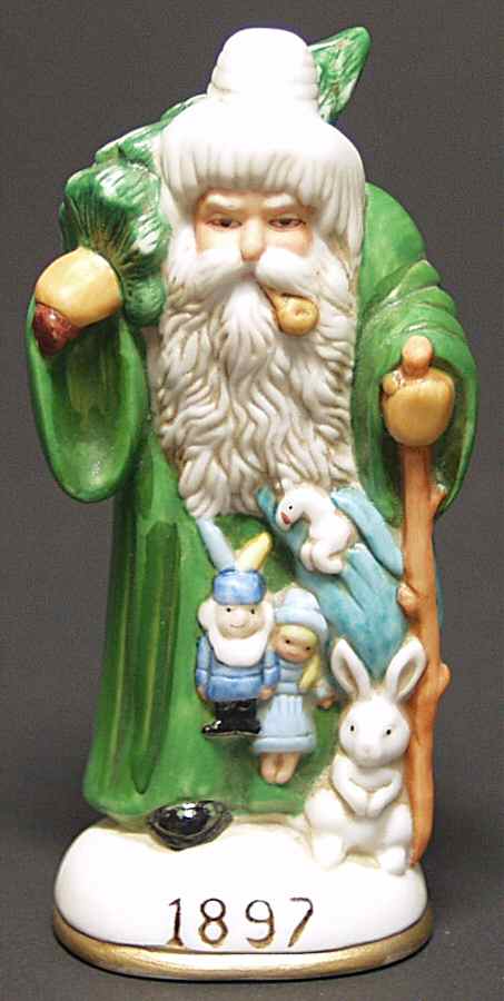 Memories of Santa Czech Santa Dressed In Green - Boxed by Lenox-1