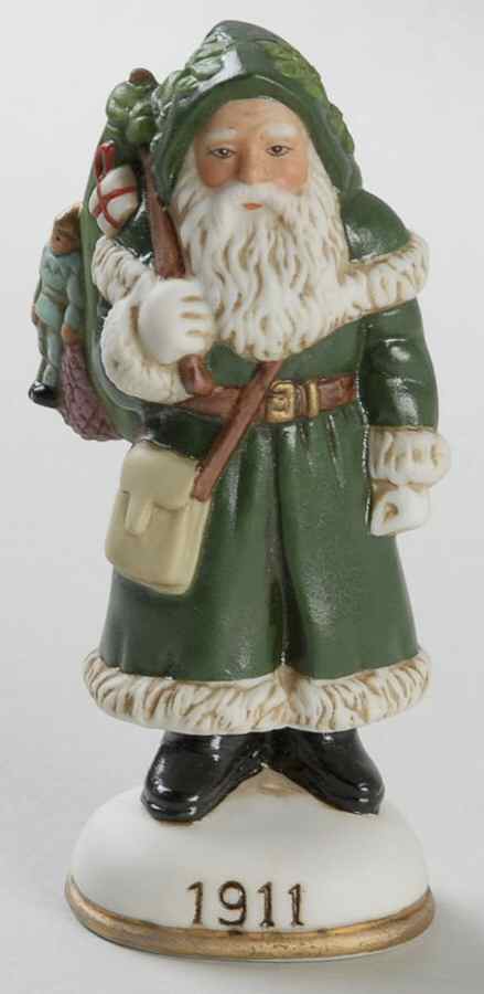 Memories of Santa St Nicholas In Green Suit - Boxed by Lenox-1