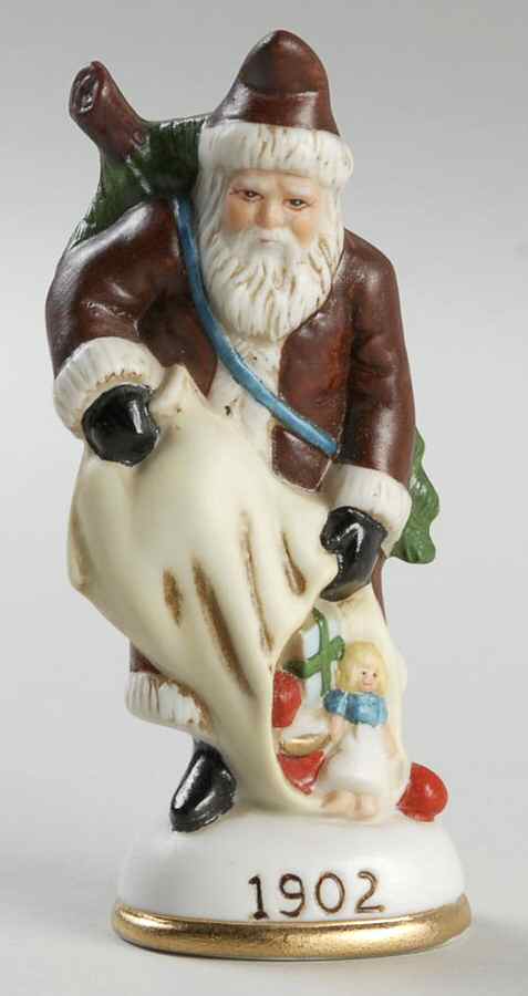 Memories of Santa Santa Claus And Nipper - No Box by Lenox-1