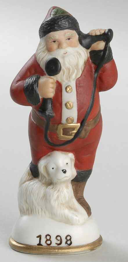 Memories of Santa St Nicholas With Walking Stick - Boxed by Lenox-1