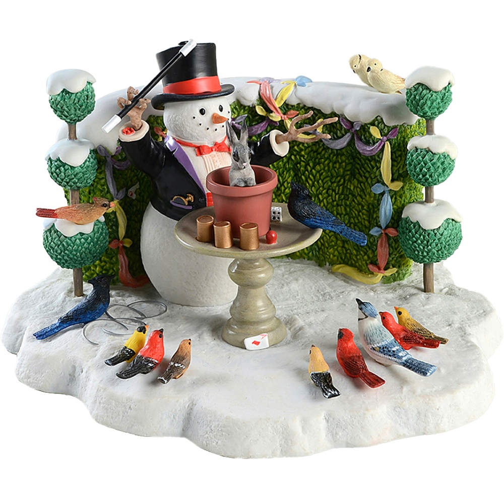 Lynn Bywaters Snowman Collection Snowdini Snowman - Boxed by Lenox-1