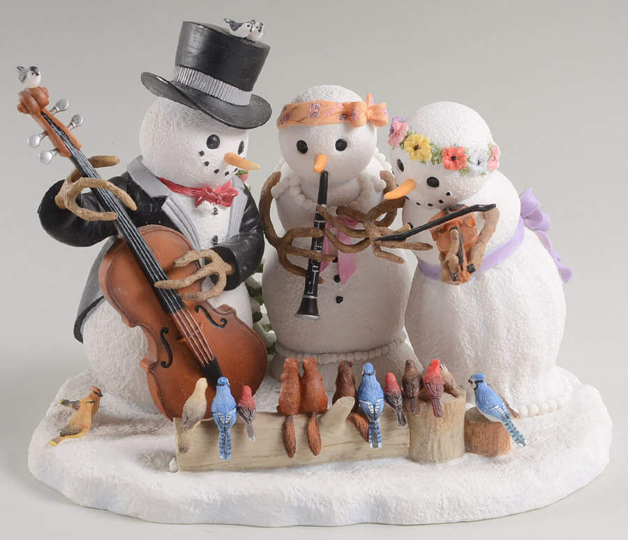 Lynn Bywaters Snowman Collection Cool Concerto - Boxed by Lenox-1