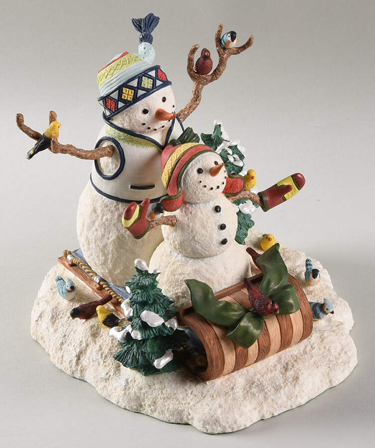 Lynn Bywaters Snowman Collection Best Kind Of Day - Boxed by Lenox-1
