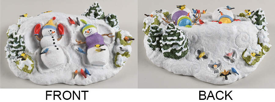 Lynn Bywaters Snowman Collection Snowy Angels - No Box by Lenox-1