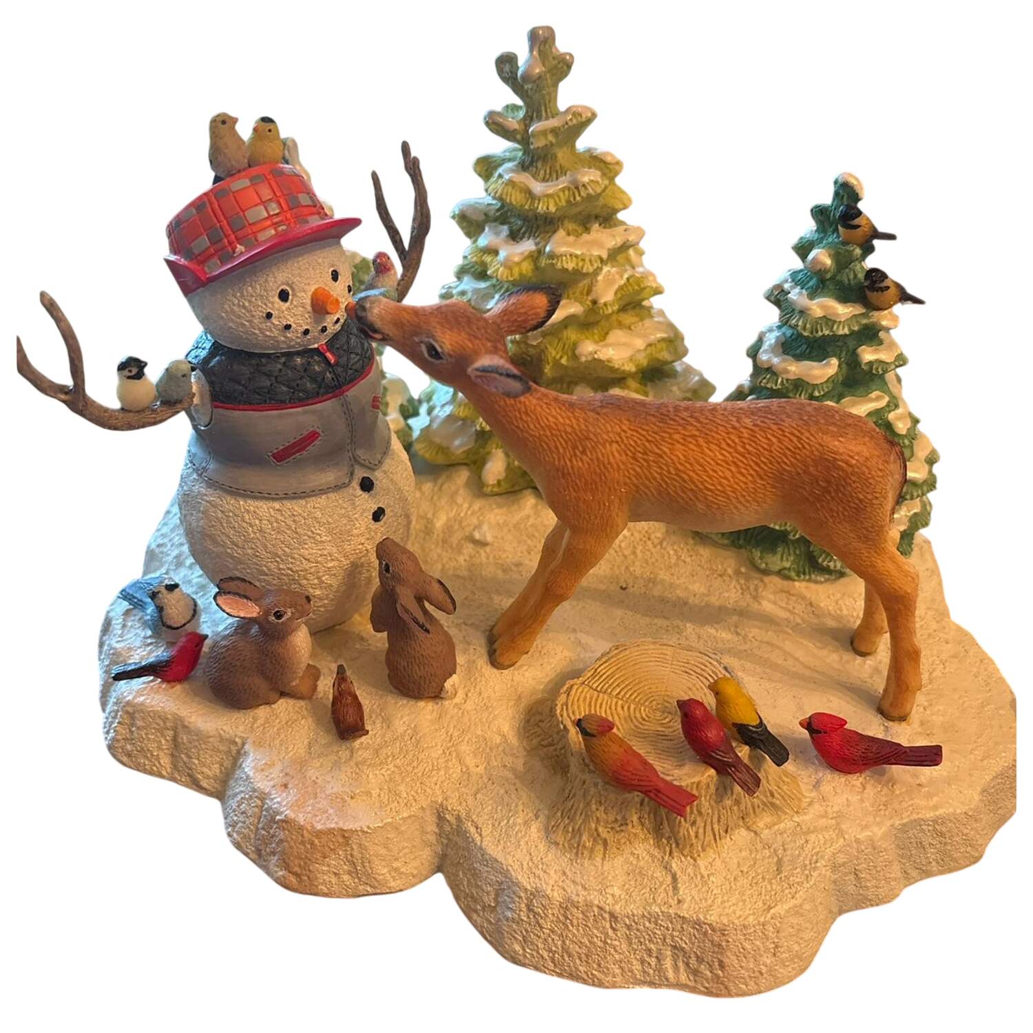 Lynn Bywaters Snowman Collection Sharing With Friends - Boxed by Lenox-1