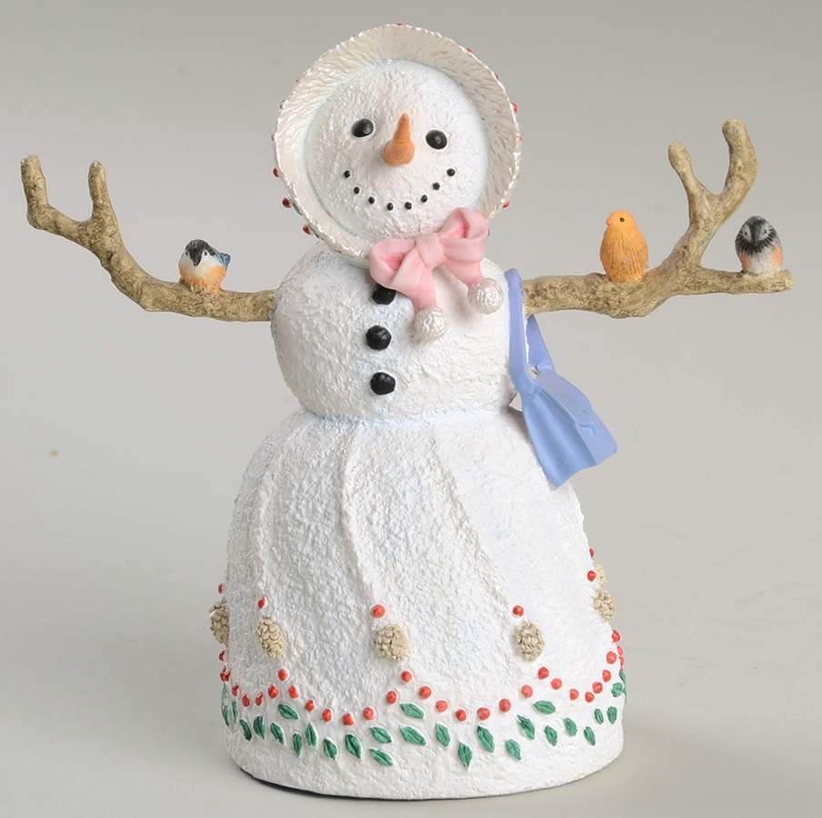 Lynn Bywaters Snowman Collection Little Miss Snowflake - Boxed by Lenox-1
