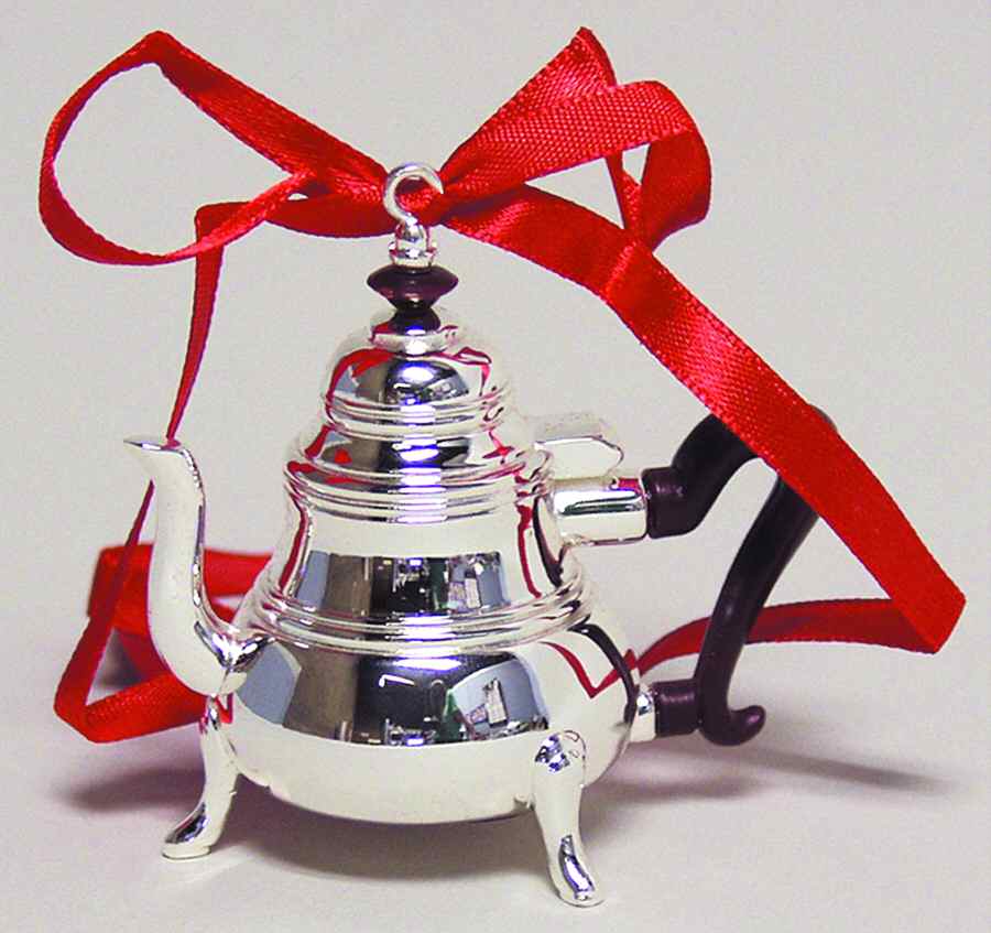 Lenox Metal Ornaments Steeped In Tradition-Teapot - Boxed by Lenox-1