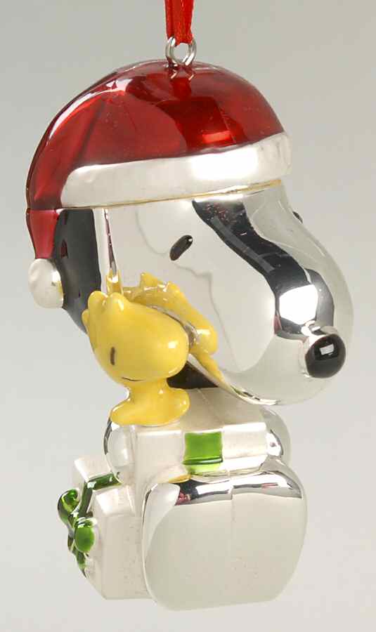 Snoopy Ornaments Snoopy's Christmas Surprise - Boxed by Lenox-1
