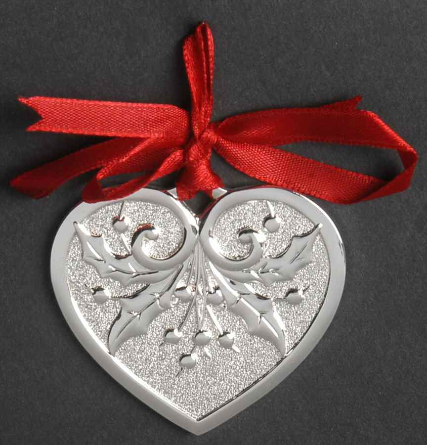 Lenox Metal Ornaments Heart Charm - Boxed by Lenox-1