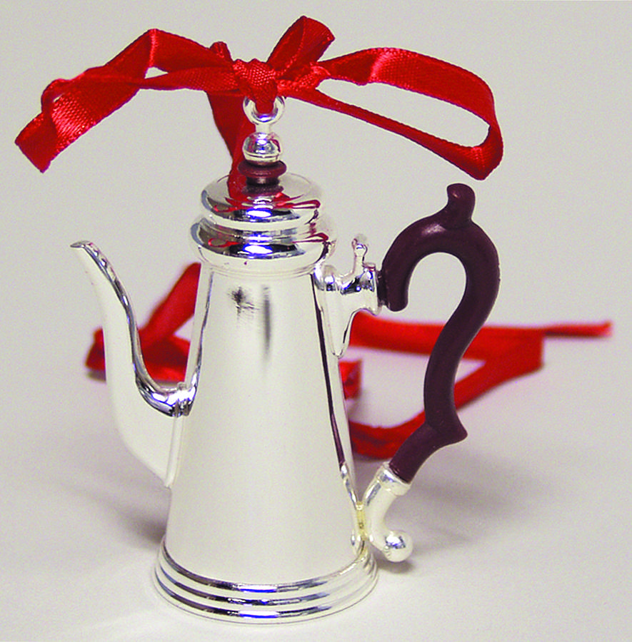 Lenox Metal Ornaments Brewed With Tradition-Coffee Pot - No Box by Lenox-1