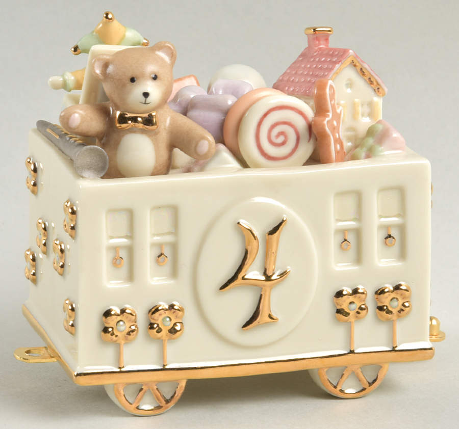 Happy Birthday Express Fabulous Four Birthday Car - No Box by Lenox-1
