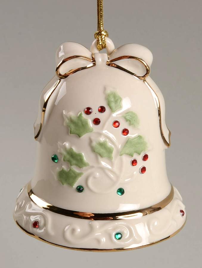 Holiday Gems Annual Collection Gemmed Bell - Boxed by Lenox-1