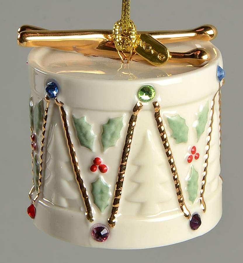 Holiday Gems Annual Collection Drum - With Box by Lenox-1
