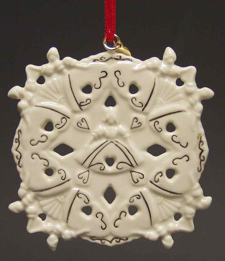 Twelve Days of Christmas Snowflakes Ladies Dancing - No Box by Lenox-1