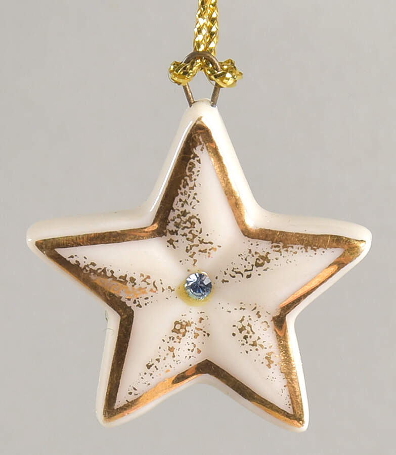 Jeweled Advent Ornament Calendar Star - No Box by Lenox-1