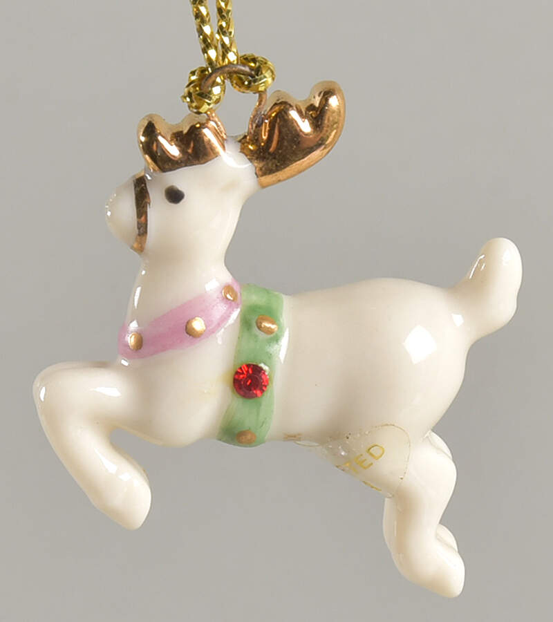 Jeweled Advent Ornament Calendar Reindeer - No Box by Lenox-1