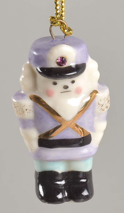 Jeweled Advent Ornament Calendar Nutcracker - No Box by Lenox-1