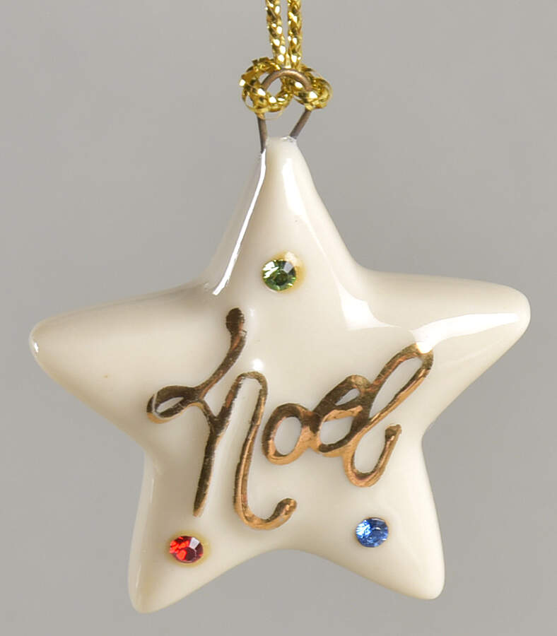 Jeweled Advent Ornament Calendar Noel Star - No Box by Lenox-1