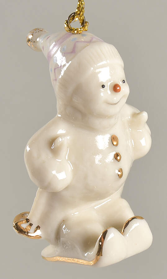 Snow Pals Tree Snowman Skiing - No Box by Lenox-1