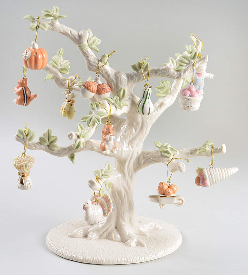 Autumn Delights Tree Tree & Ornaments Boxed Set - Set Of 13 by Lenox-1