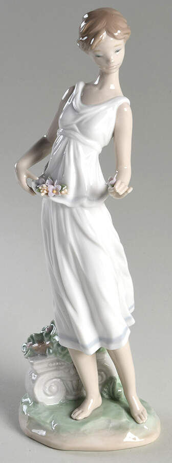 Lladro Collector Society Figurines Flowers For A Goddess-2006 - No Box by Lladro-1