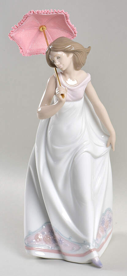Lladro Collector Society Figurines Afternoon Promenade-1995 - Boxed by Lladro-1