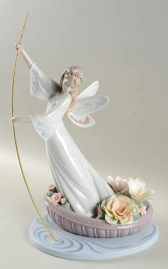 Lladro Collector Society Figurines Enchanted Lake-1999 - No Box by Lladro-1