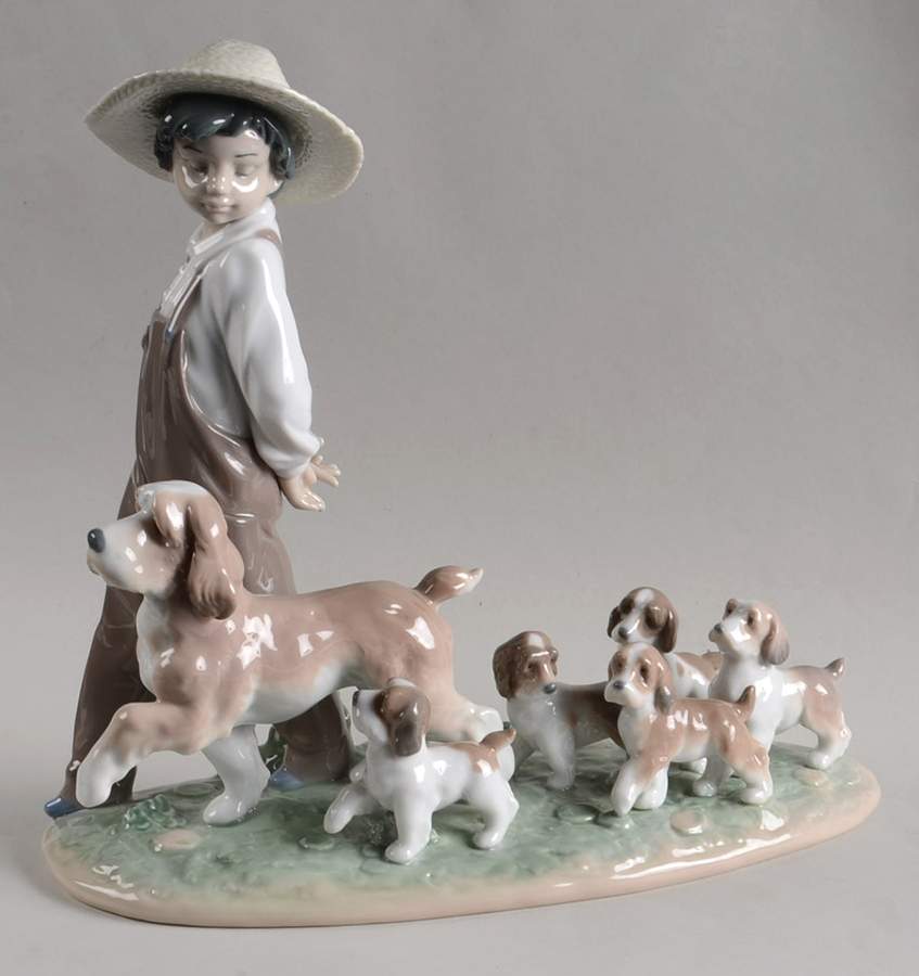 Lladro Collector Society Figurines My Little Explorers-2003 - No Box by Lladro-1