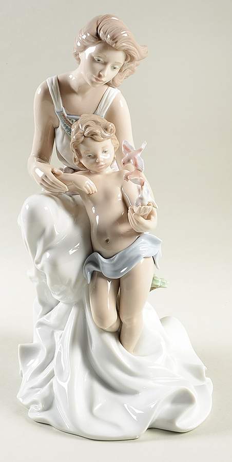 Lladro Collector Society Figurines Where Love Begins-1996 - No Box by Lladro-1