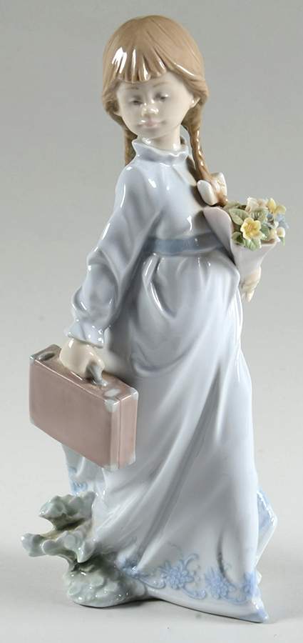 Lladro Collector Society Figurines School Days-1988 - No Box by Lladro-1