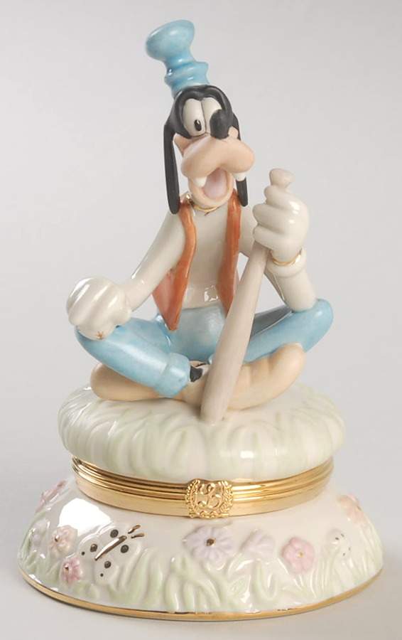 Disney Classic Characters Treasure Box Practice With Goofy - No Box by Lenox-1