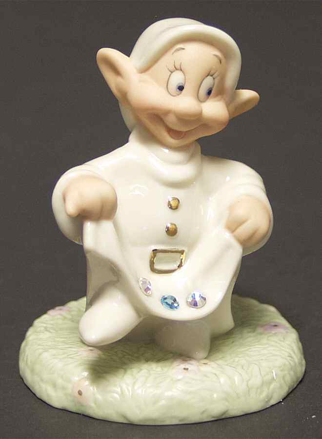 Snow White Miniature Collection Dopey's Dance Of Joy - No Box by Lenox-1