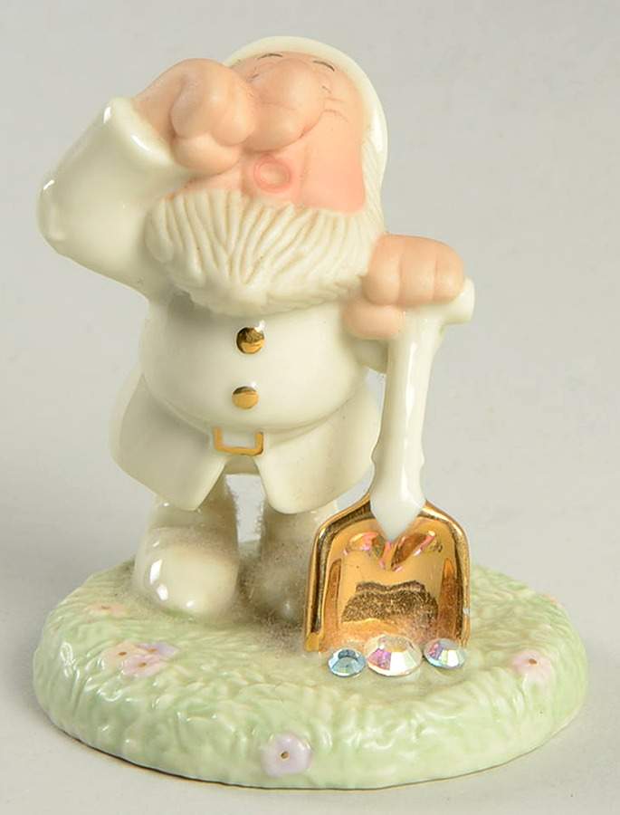 Snow White Miniature Collection Sneezy's Surprise - No Box by Lenox-1