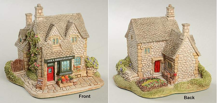 Village Shop The Greengrocers - Boxed by Lilliput Lane-1