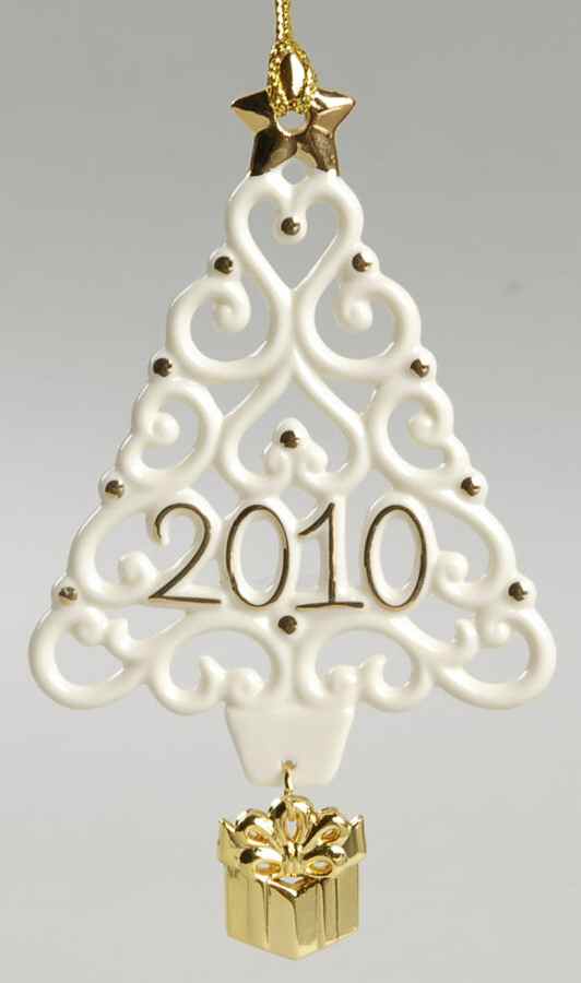A Year To Remember Ornament 2010-Tree - No Box by Lenox-1