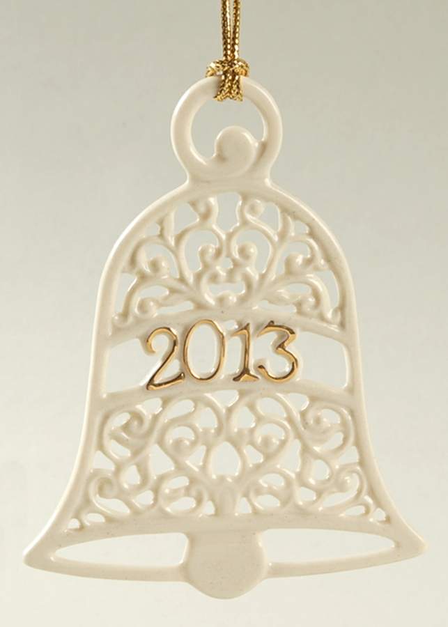 A Year To Remember Ornament 2013-Bell - No Box by Lenox-1