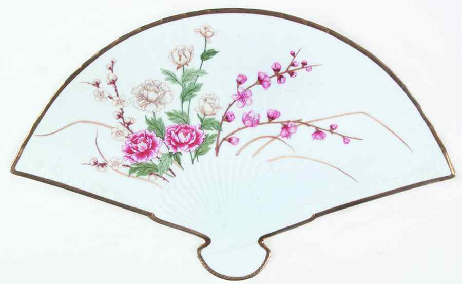Fans of the Seasons Winter-Plum Blossom - No Box by Lenox-1