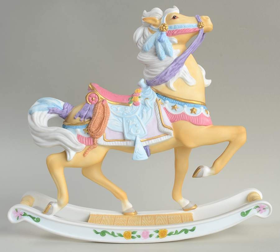 Rocking Horse Collection Western Rocking Horse - With Box by Lenox-1
