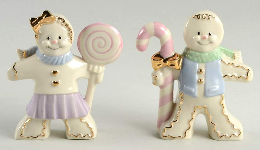 Gingerbread Giftware Gingerbread Salt & Pepper Set - Salt And Pepper Set by Lenox-1