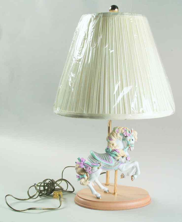 Carousel Lamp Carousel Horse Lamp - No Box by Lenox-1