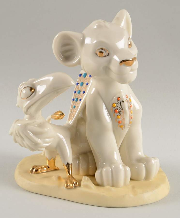China Jewels-Disney Collection Simba & Zazu - Boxed by Lenox-1