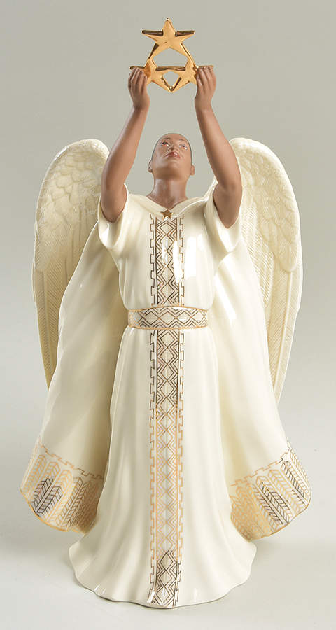 African American Angel Collection Azekel, Herald Of The Lord - No Box by Lenox-1
