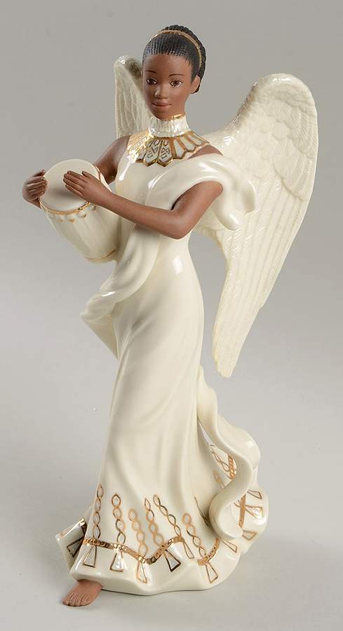 African American Angel Collection Dayo, Angel Of Joy - Boxed by Lenox-1