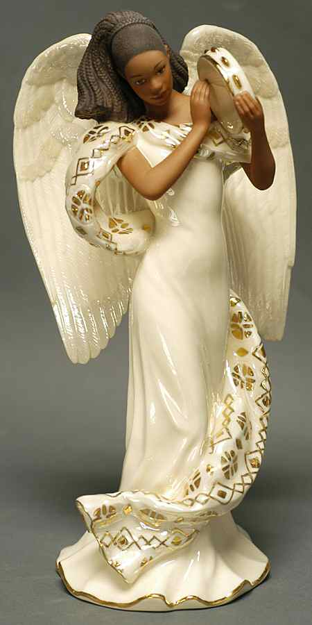 African American Angel Collection Malenga, Angel Of Song - No Box by Lenox-1