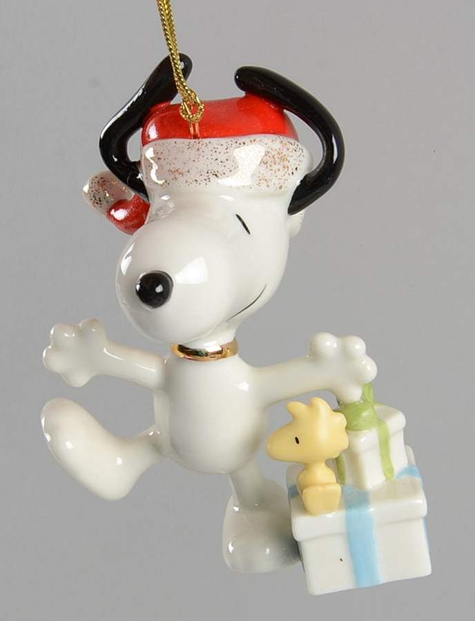 Whimsical Snoopy Ornaments Christmas Morning Snoopy - Boxed by Lenox-1