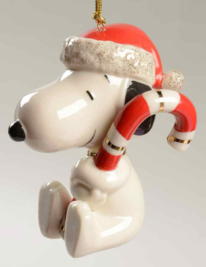 Whimsical Snoopy Ornaments Snoopy's Sweet Treat - Boxed by Lenox-1