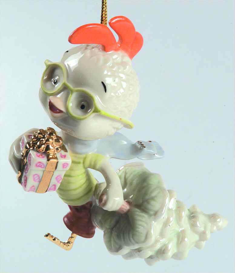 Chicken Little Ornaments Chicken Little's Big Christmas Surprise - No Box by Lenox-1