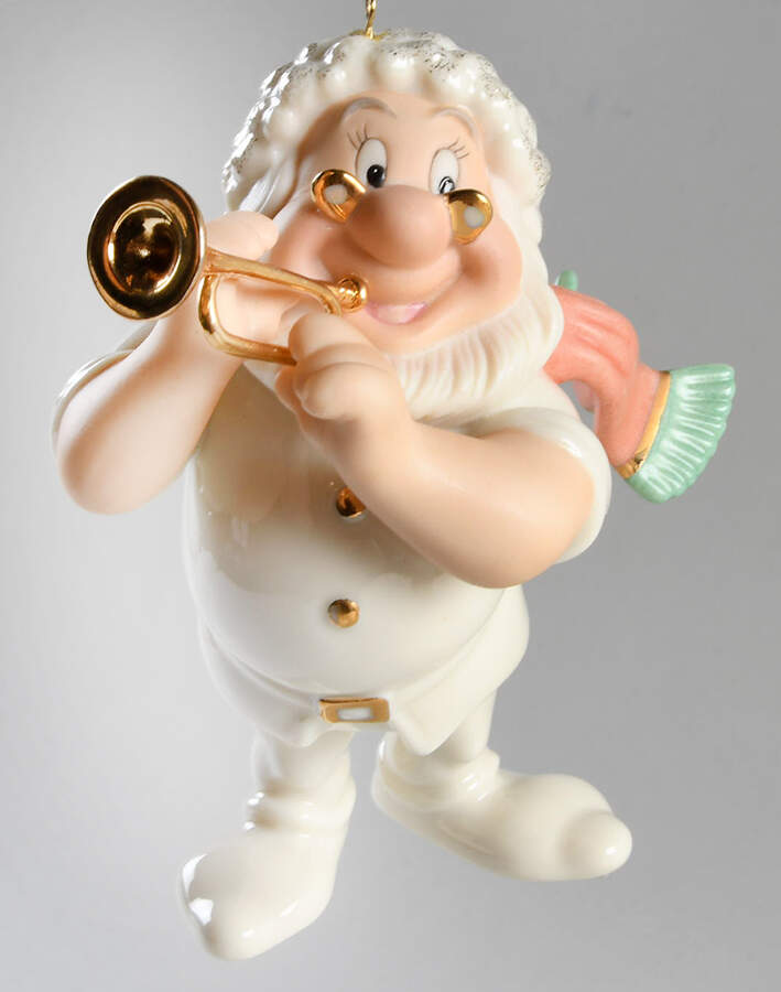 Snow White Ornaments Doc's Holiday Greeting - No Box by Lenox-1