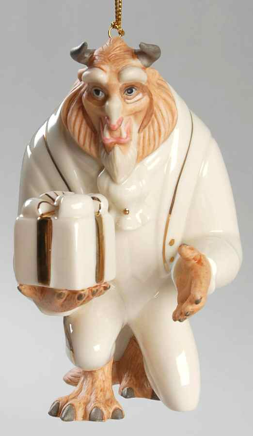Beauty & the Beast Ornaments Gift Of Love - Boxed by Lenox-1